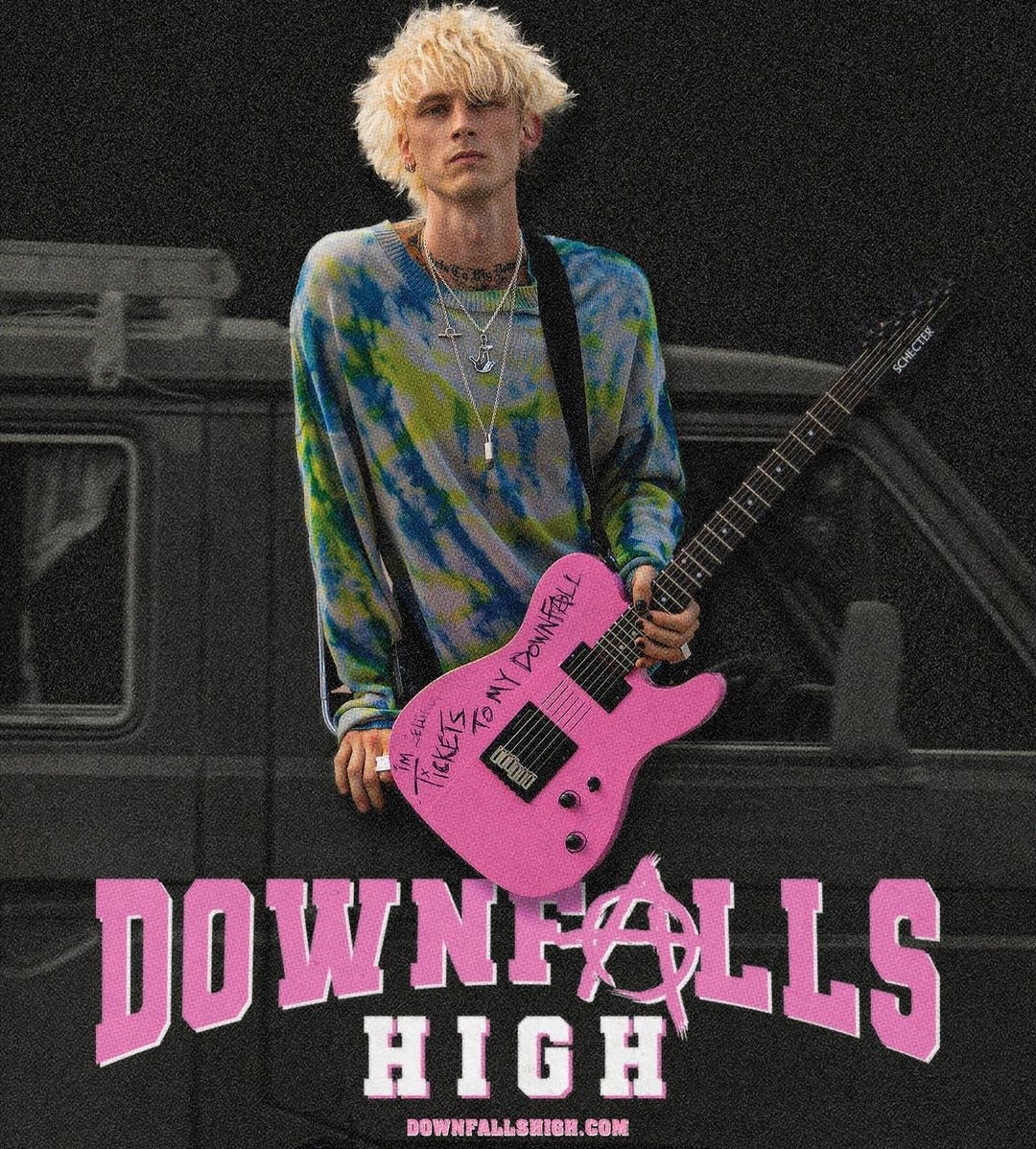 .@MachineGunKelly's one-of-a-kind musical #DownfallsHigh is out now! Available to watch on Youtube or through the link in our bio 💥
https://t.co/a0dcneIhJk
#MachineGunKelly https://t.co/YzJP97D2ud