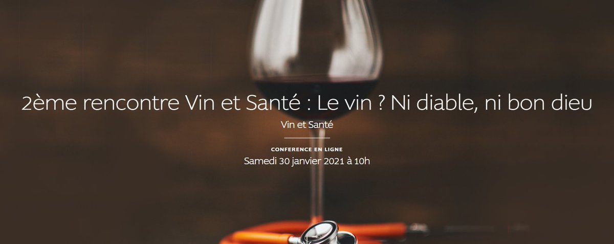 vinetsociete's tweet image. &quot;Vin et Santé : Le vin ? Ni diable, ni bon dieu&quot; : RDV le 30/01 pour une journée dédiée à un état des lieux, explorant la réalité des consommations, la réalité commerciale, et bien d&apos;autres sujets. Plus d&apos;infos 👉bit.ly/2XfV7Ha @laciteduvin @VinsdeBordeaux