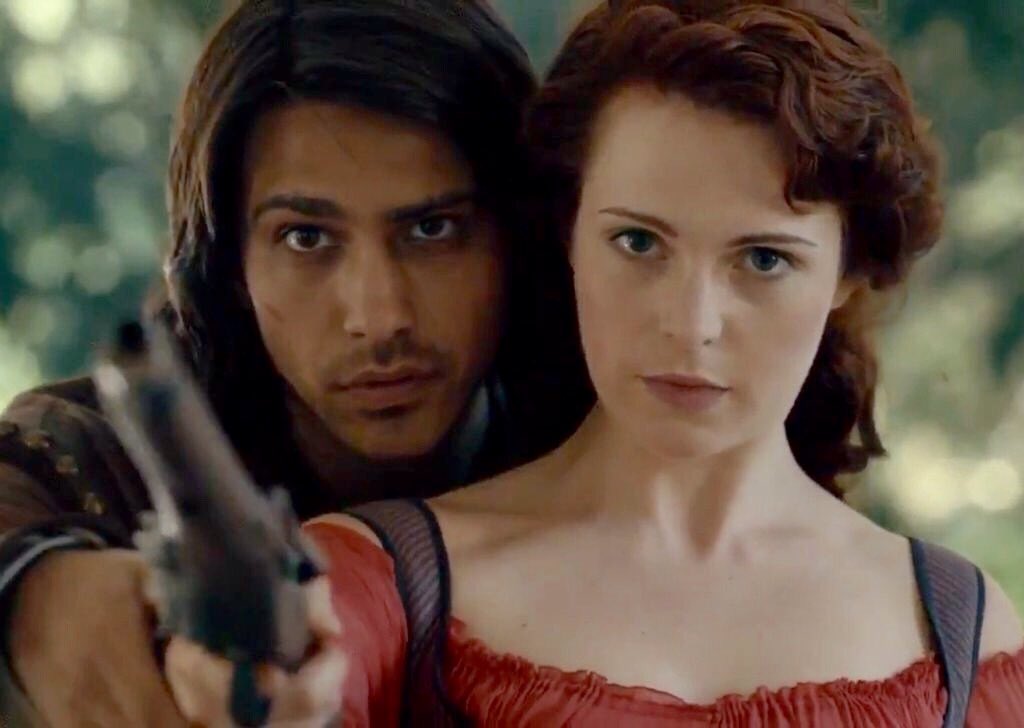 JuttaFreudig's tweet photo. #MusketeersEurope #Constance and #DArtagnan β€οΈπ #TheMusketeers S1ep4 βοΈ #TamlaKari #LukePasqualino #lucapasqualino #ThemeSaturday #GunsGalore https://t.co/MRGVdiAmxE