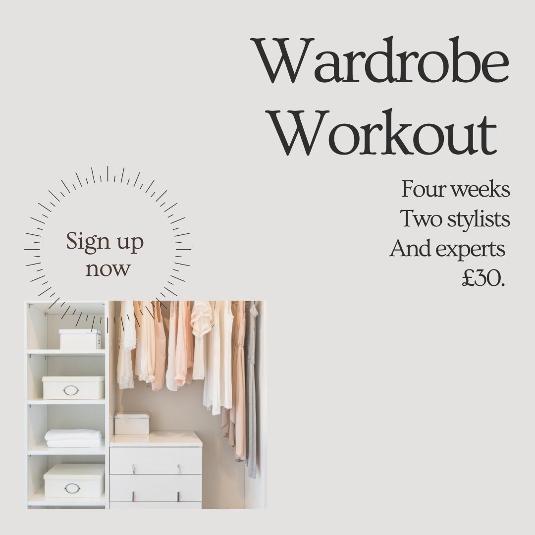 janebrookuk's tweet photo. Wardrobe Workout starts Monday https://t.co/IGWjeDJnTJ https://t.co/kVfA6g7Vq4