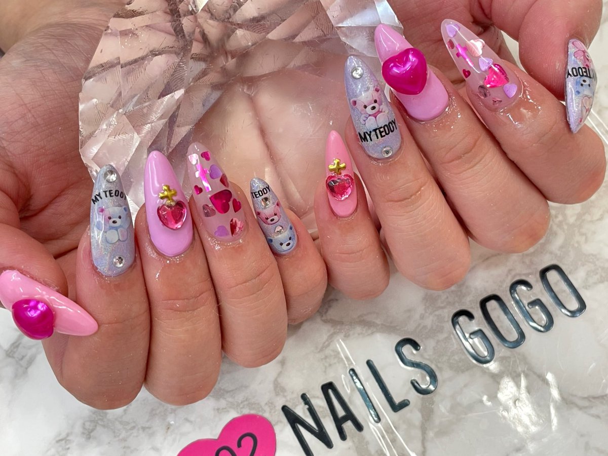 Nailsgogo 渋谷 ネイルサロン Nailsgogo ネット予約 T Co Pjrbh5rlbe インスタ T Co Gmbqsa2d9y ネイル 担当 久保田 くまさんネイル ゆめかわネイル ありがとうございました 渋谷ネイルサロン Jkブランド スカルプネイル
