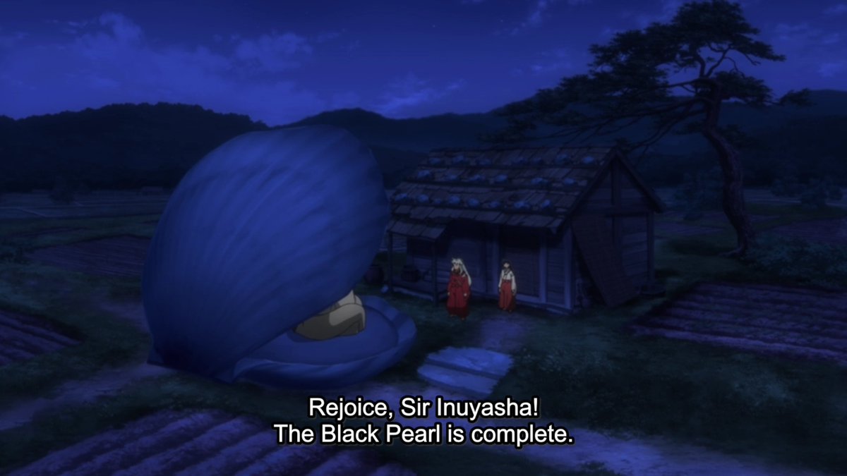 For now, it's time to see InuYasha whip out his Tetsusaiga for old time's sake.  #YashaHime