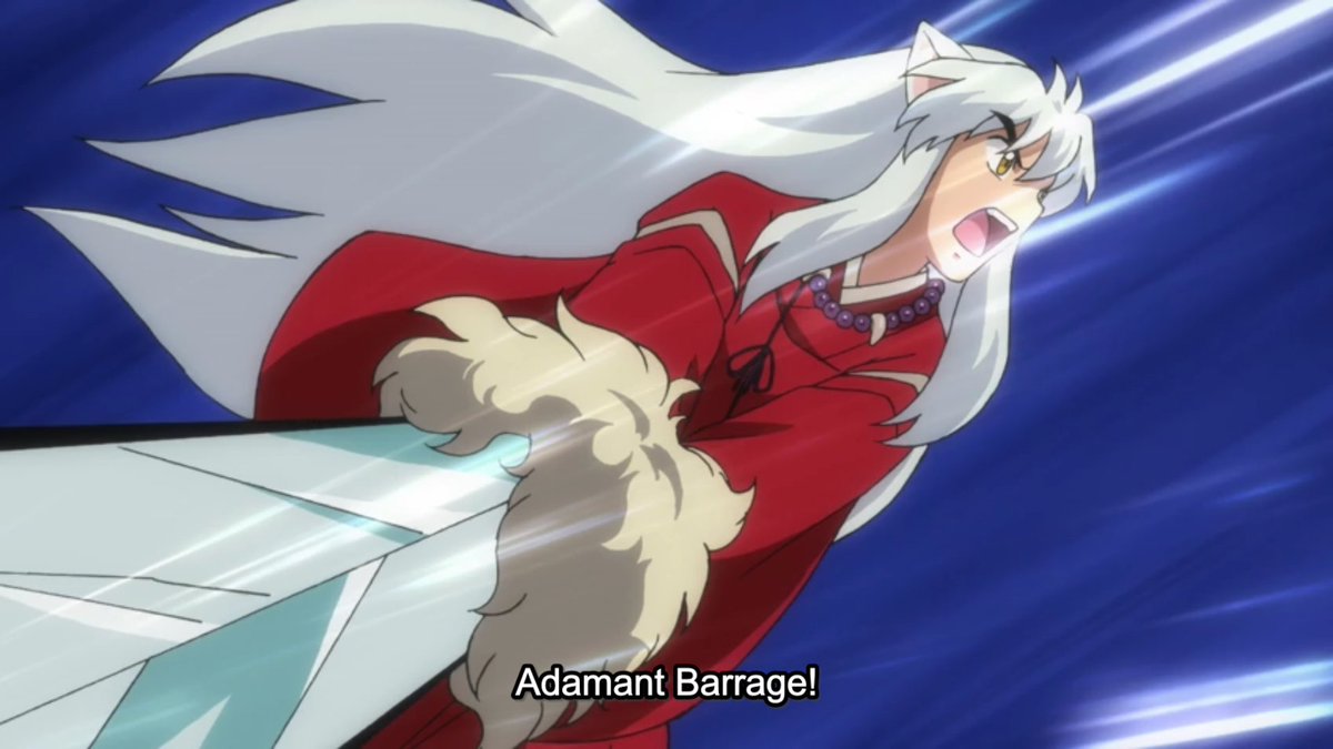 For now, it's time to see InuYasha whip out his Tetsusaiga for old time's sake.  #YashaHime