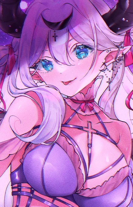 skeb御依頼ありがとうございました💜💜 
