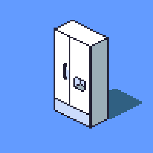 Swetchka1's tweet photo. #fridge #pixel_dailies #pixelart #aseprite https://t.co/RCgdA32nRC