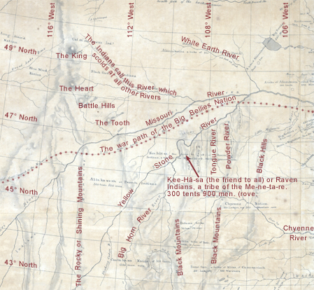 10) So "York's 8 Islands" is not found in a current map... here's what Lewis & Clark's map from 1805 looks like.The names here sure are intriguing.