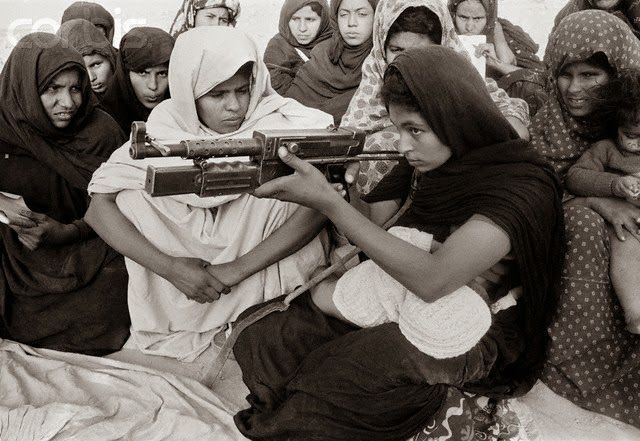 6-Mauritania and Morocco then occupied Western Sahara and the POLISARIO turned its guns from the Spanish to the two newcomers. Mauritania was defeated by the POLISARIO in 1979 and signed a peace agreement, and Morocco continued until a UN-ceasefire agreement was signed in 1991