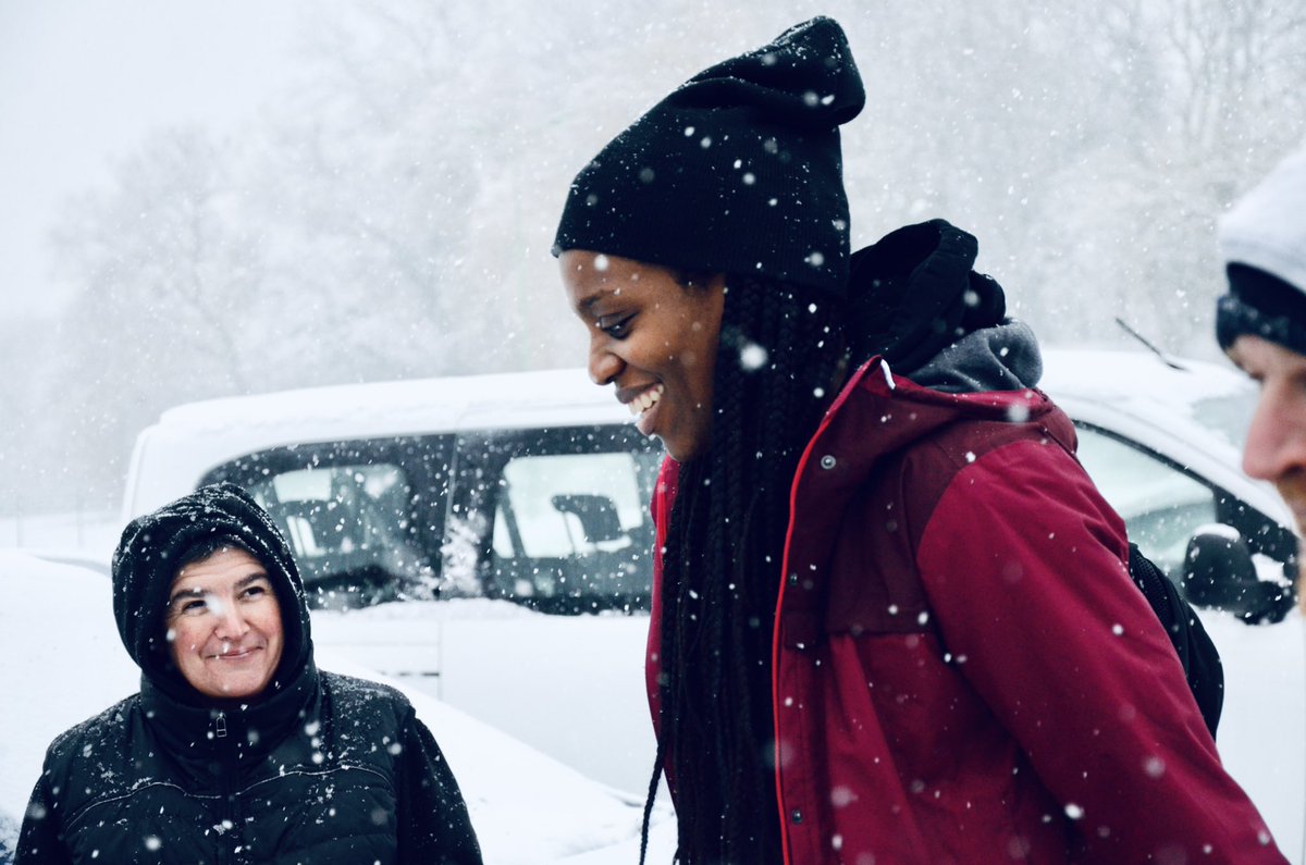 FlammesCarolo's tweet photo. ❄️ C’est sous un joli manteau blanc que les Flammes viennent de prendre la route pour Valence 🇪🇸 @EuroCupWomen 

#PassionFlammes🔥 https://t.co/mgnb3NqdIW