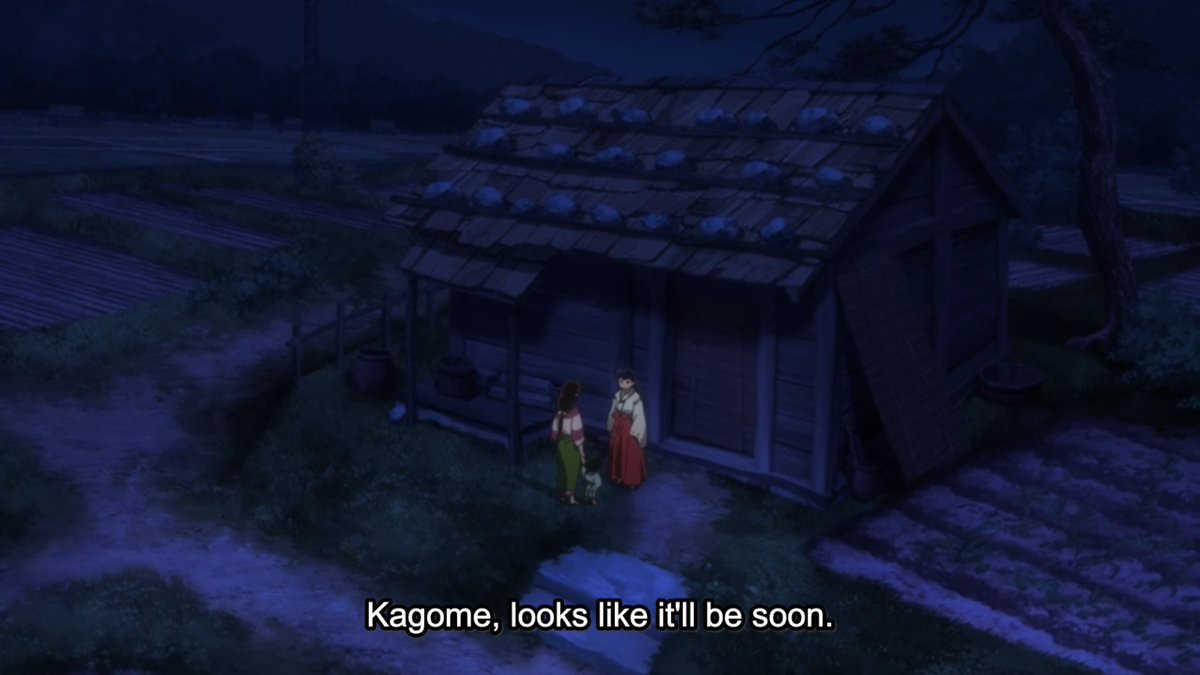 Also, Kagome's about to be a mother.  #YashaHime