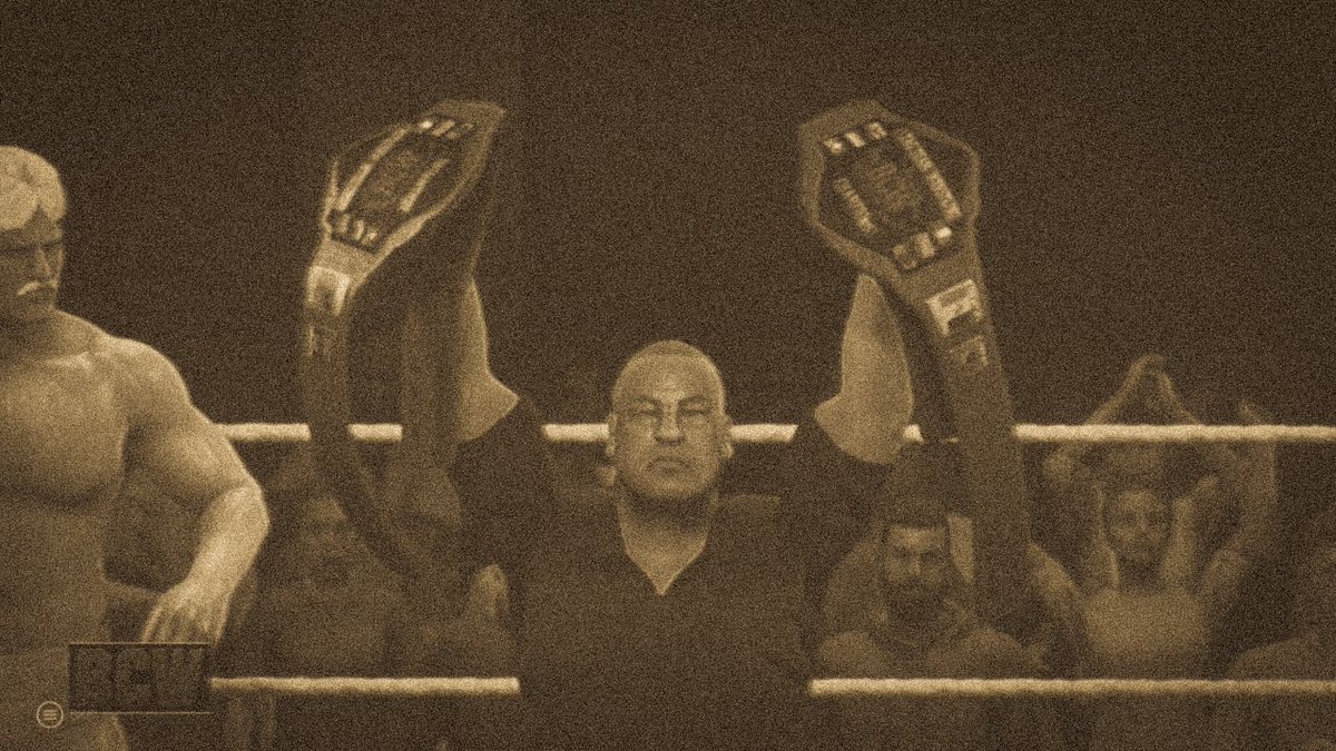 floydbanks2k26's tweet photo. #BCWTagTeamTitles are raised in this #BCWClassics #BladeAndSteele, the #MegaStars have to beat the #RockAndRollExpress in a #SteelCage. #RickyMorton & #RobertGibson or #BarronBlade & #SimonSteele, only two shall be champs.
#WWE2K19 #XboxShare #BCWUniverse #BCWMedia # #BCW80s #BCW https://t.co/x66zuH9JNx