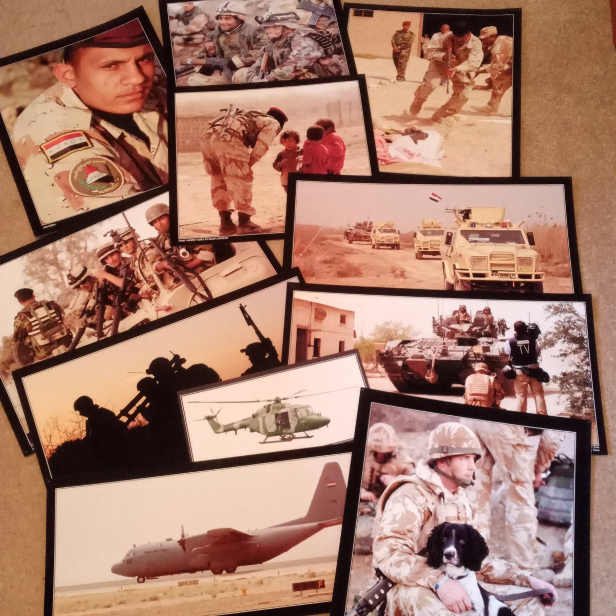 So many of my images from Op TELIC (2008) in Iraq never made it into a frame... plus one sneaky one from Op BANNER (NI) @tony_day