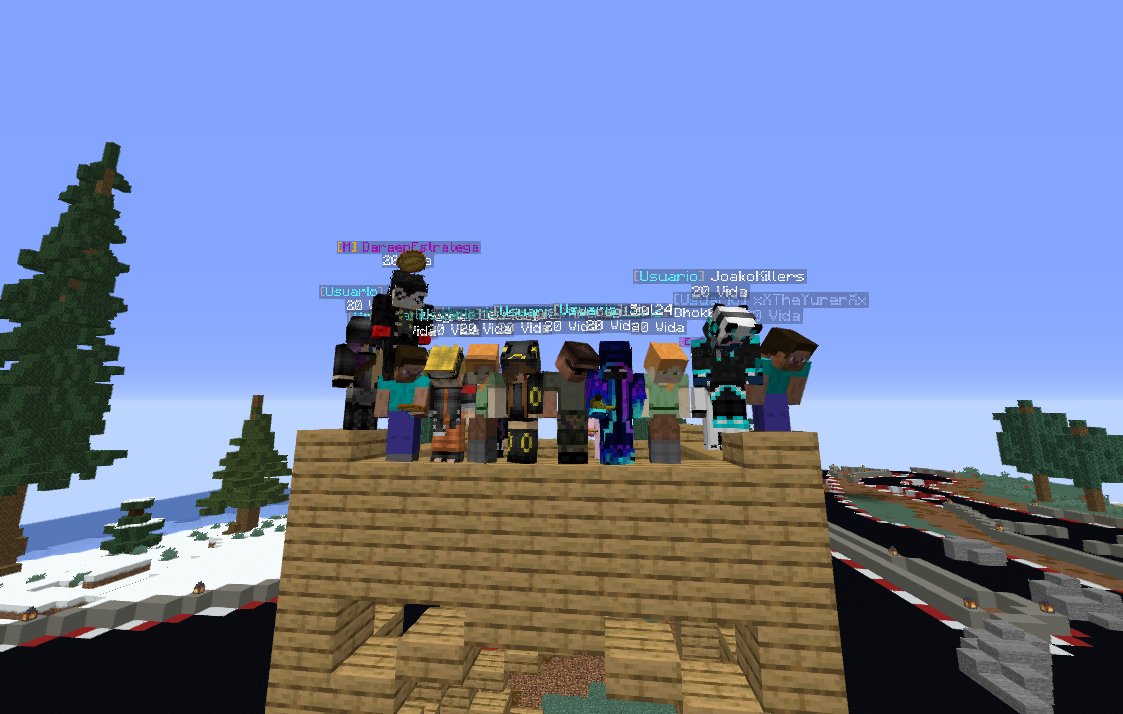 ender_lands's tweet photo. ¡Menudo evento tuvimos ayer! El evento de EnderKars, en una pista de carreras con obstáculos e impedimentos para hacer más entretenida la carrera. Nos lo pasamos muy bien a toda velocidad. Los ganadores fueron:
🥇Primero: Xyco_
🥈Segundo: ShiVa
🥉Tercero: xXTheYurerXx
Enhorabuena https://t.co/24Nbbob1Yk