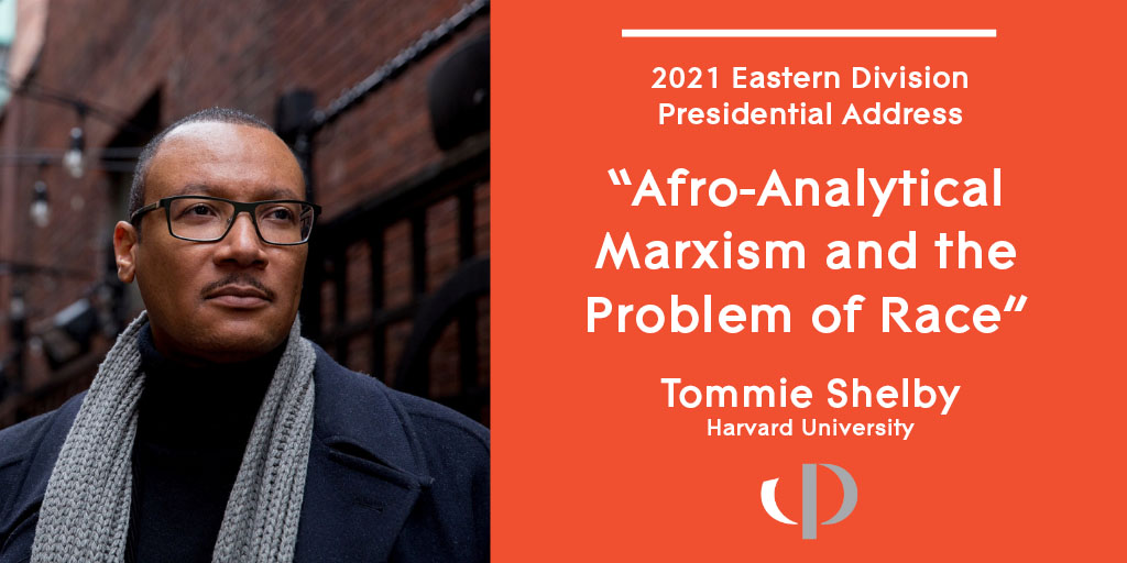 American Philosophical Association (@apaphilosophy) on Twitter photo Happening today at 4 p.m. Eastern Time: <a href="/tommie_shelby/">Tommie Shelby</a> to deliver the <a href="/APAEastern/">APA Eastern Division</a> Presidential Address. #APAEastern21 apaeastern21.secure-platform.com/a/gallery/roun… Happening today at 4 p.m. Eastern Time: <a href="/tommie_shelby/">Tommie Shelby</a> to deliver the <a href="/APAEastern/">APA Eastern Division</a> Presidential Address. #APAEastern21 apaeastern21.secure-platform.com/a/gallery/roun…