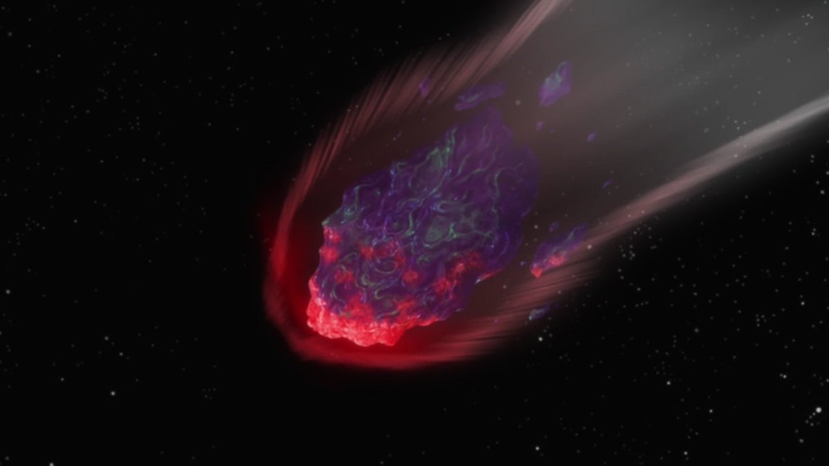 Oh yeah, a big comet is about to crash onto Earth and kill everyone.  #YashaHime