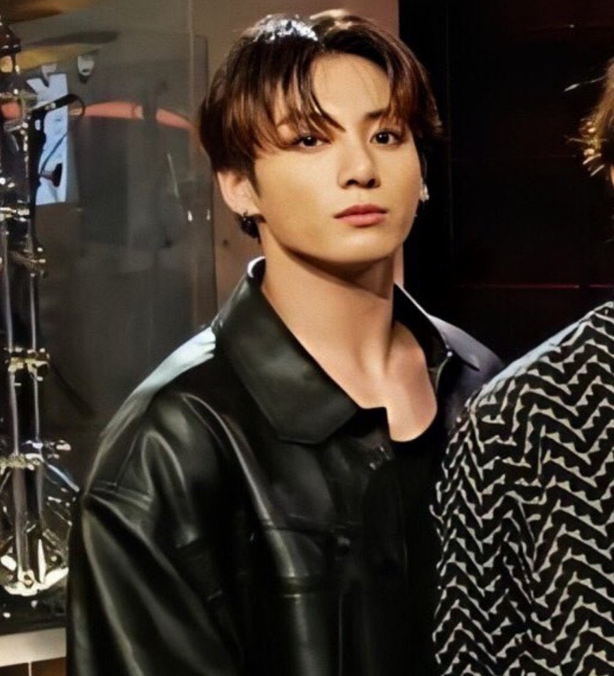 jungkook in leather jackets; a needed thread