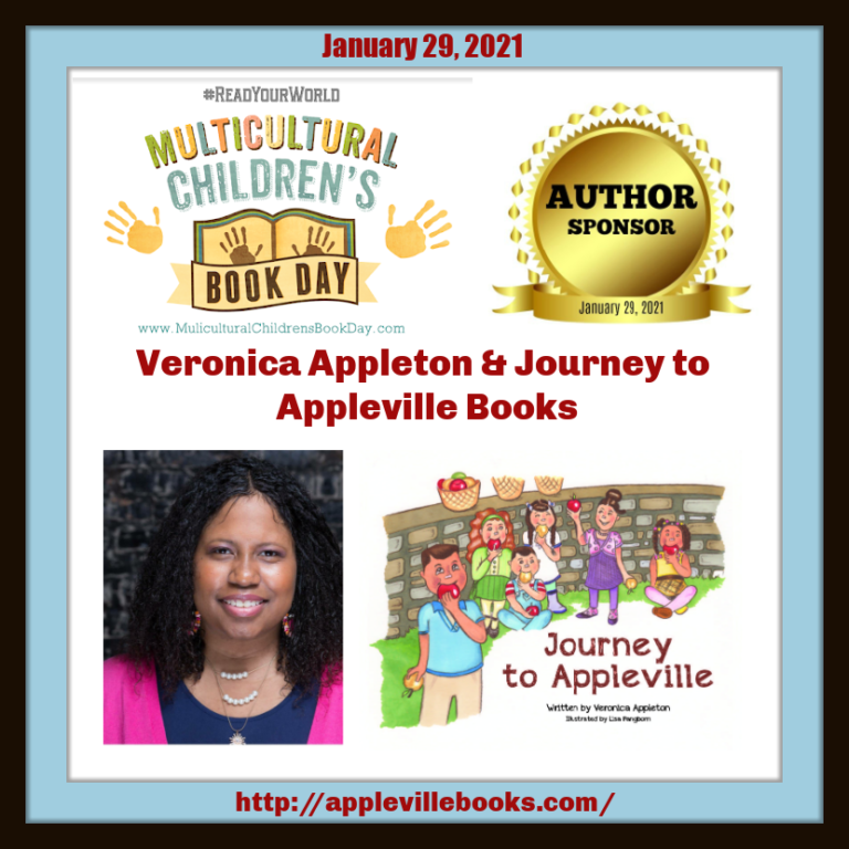 MCChildsBookDay's tweet photo. Welcome to #MCBD author sponsor, @VeronicaSApplet & the Journey to Appleville book series. Stories reflecting the everyday life of multicultural families. #ReadYourWorld #ad https://t.co/0rQ3ZYw2mv #MCBD2021 #childrensbooks #kidlit https://t.co/VPAROaO8Ff