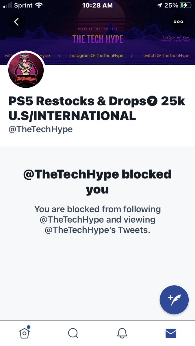 UpdatesRestock's tweet photo. @TheTechHype is a scammer guys don’t trust him his giveaways are fake I subbed to him he said I would get something then he blocked me https://t.co/BpeRH95XSP