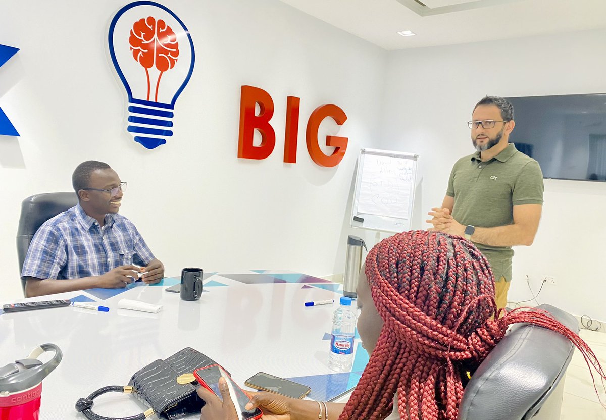fadyhocheimy's tweet photo. So proud of the team @Assutech @hyJallow. Thank you for allowing me to share the little I know about productivity and task management. #staythirsty #gambia https://t.co/Wn4fp0pxtP