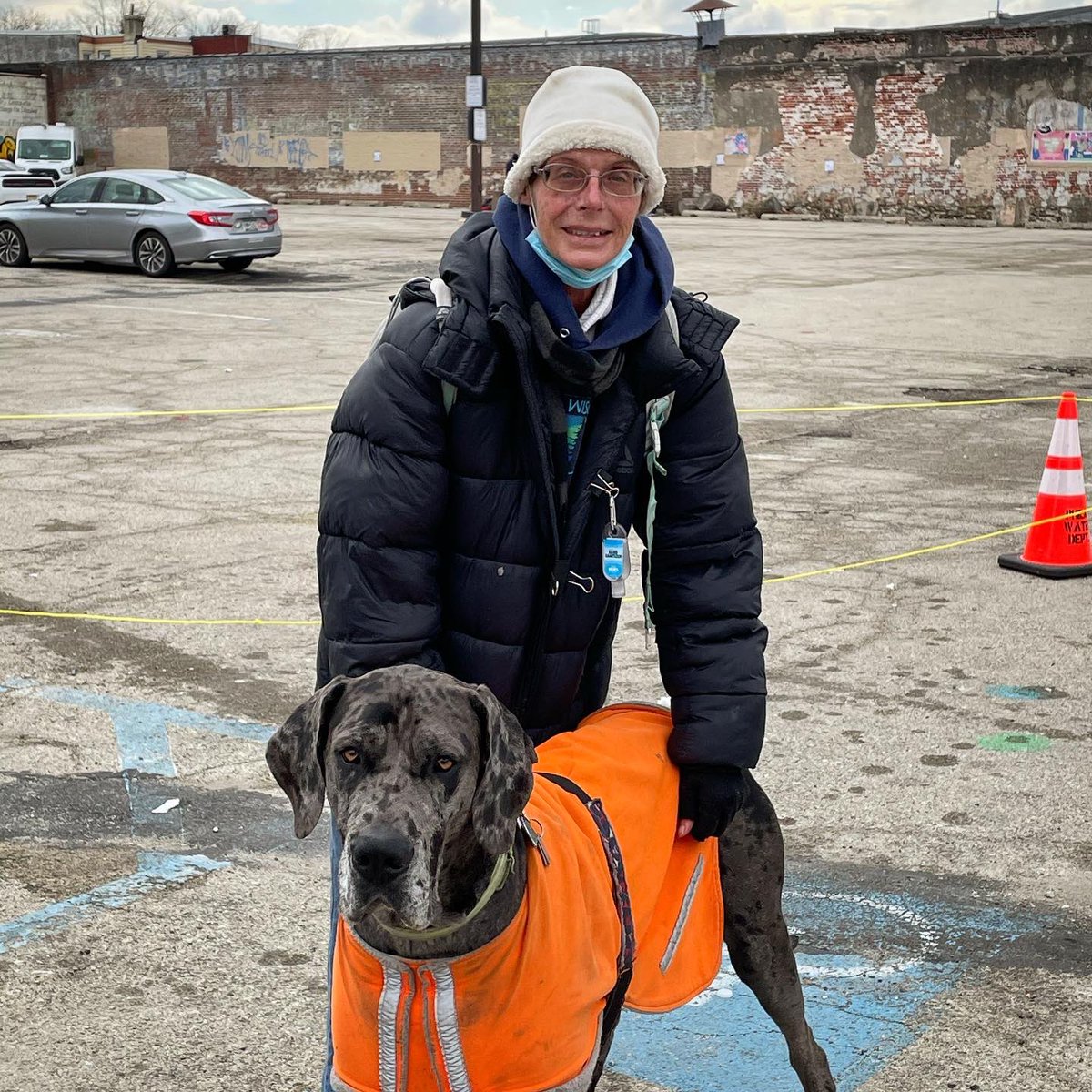 preventionpp's tweet photo. Dawn &amp; her companion Smudge have become beloved fixtures in Kensington. The love they have for each other radiates out to everyone nearby! Thank you Dawn &amp; Smudge for always making #TheLoveLot an extra special place.
#dogsofharmreduction #greatdane #dogsofphilly #phillystepsup https://t.co/rolrsd8DzS