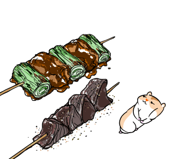 砂肝美味しい イラスト イラスト好きな人と繋がりたい でふまく Dfmark でスタンプ販売中のイラスト