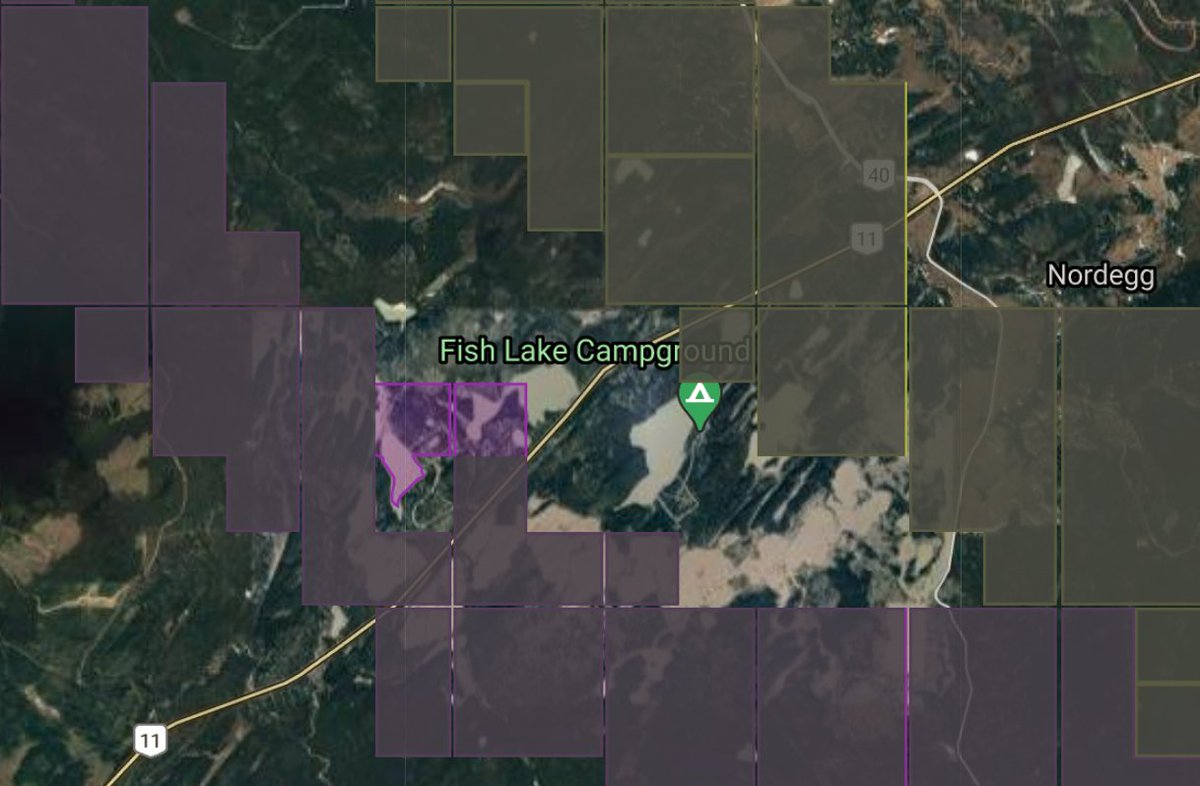 This is tragic. 2018 Shunda Provincial Recreation Area proposed as part of Bighorn plan. Opposed by <a href="/JasonNixonAB/">Jason Nixon</a>. Coal Policy Removed. December 2020 area leased for surface coal mining #abcoal #ableg