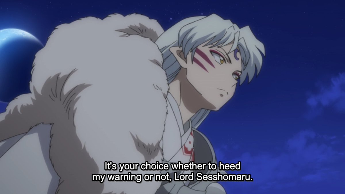 I think we all know where the grudges against Sesshomaru came from.There is a long list of demons who have him on their sh*t list for reasons, apparently.  #YashaHime