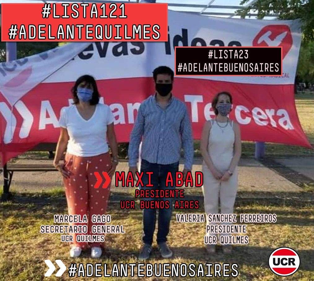 121Quilmes's tweet photo. #adelantebuenosaires 🇮🇩
#adelantequilmes121 💪🇮🇩

Con toda la fuerza de nuestra militancia, vamos ADELANTE por un Quilmes mejor.
@oscargarciaucr @m_agago
@MaxiAbad @EricaRevilla
@SebaSalvadorOk @VALEPAOSAN
@AdelanteBA

#lista121 😉🇮🇩 https://t.co/7F3DKEPLhs