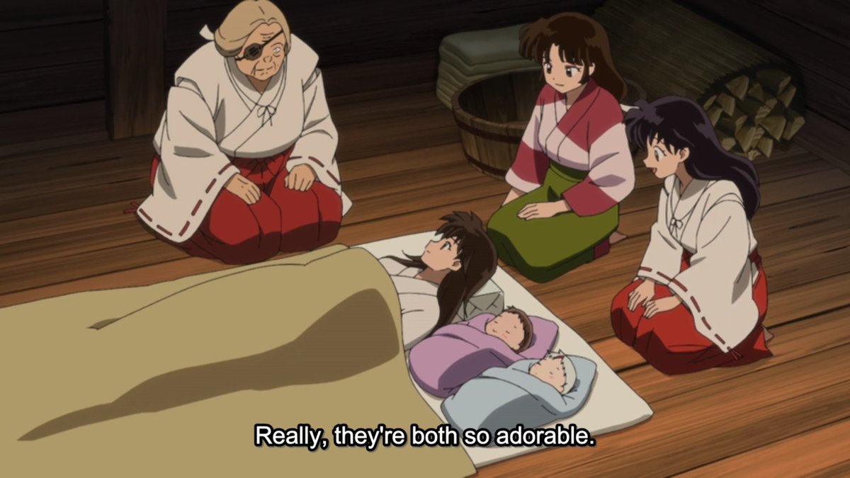 I don't think there was any real explanation about Rin's actual age in the original show, though in modern-day Japan, the age of consent is 13.Thirteen.  #YashaHime