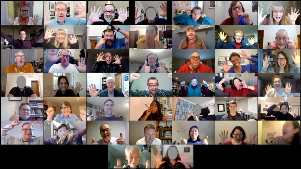 webbkeith's tweet photo. Celebrating two weeks of coaching training with this energetic group of leaders. Coaching is both a role and a set of skills that can enhance every leadership role. Join the next Coaching Mastery Certificate Program beginning March 8th. https://t.co/VQQRitRu7V #COACHmodel https://t.co/Iy7iNyFDW7
