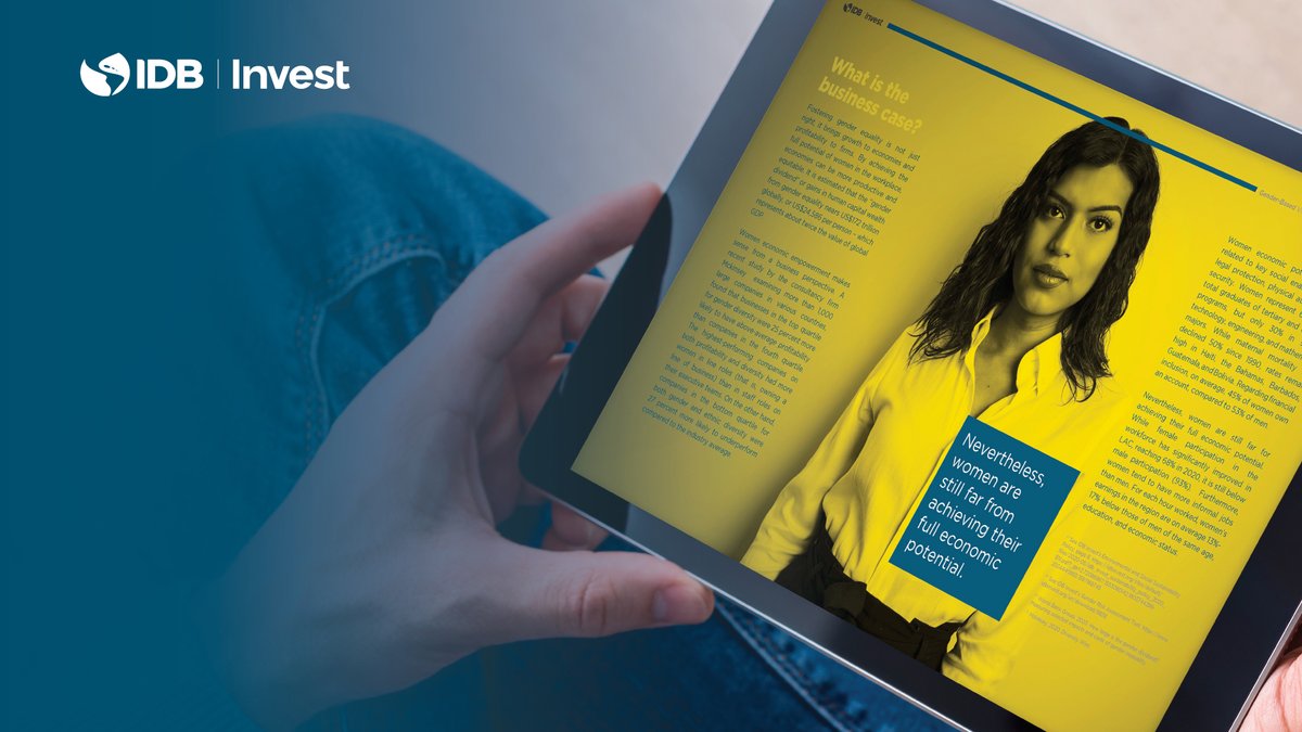BIDInvest's tweet photo. #DidYouKnow Identifying #GenderRisks and acting to mitigate them improves the productivity of companies & projects? We launched our new report with the support of @ICHydropower. Download it now! https://t.co/GDmUbNhDkg #GenderEquality https://t.co/kRh27BXKKO