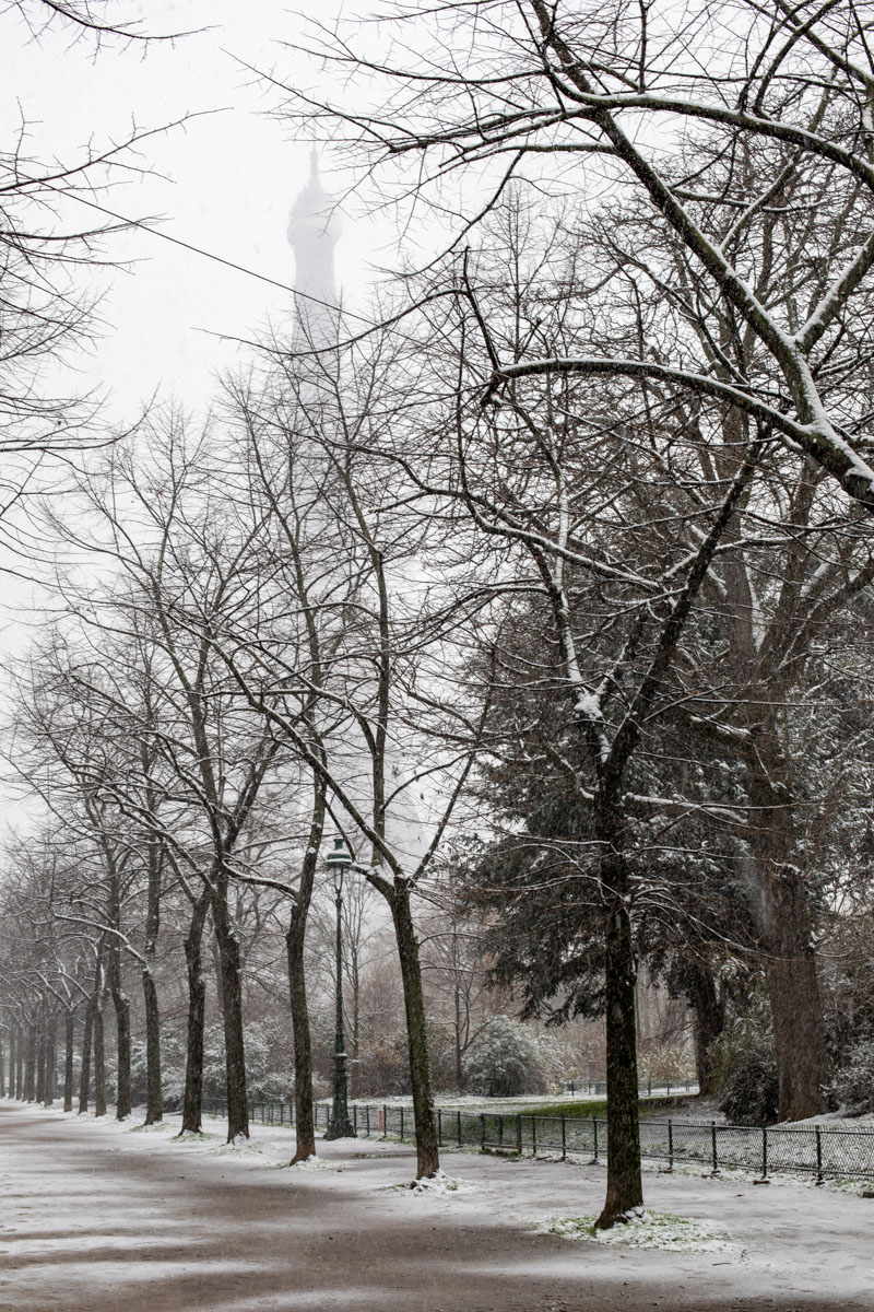 ChefMollyPisula's tweet photo. Beautiful snow today around the Eiffel Tower https://t.co/UhQgcmjDGi