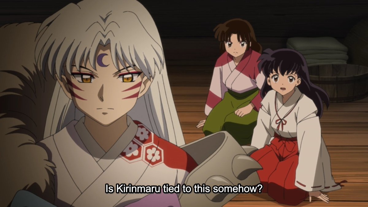 Sesshomaru: Taking the kids.Kagome: What for?Sesshomaru: Don't ask stupid questions.Rin: Can't I at least hold them in my arms first?Sesshomaru: You'll be in a deep coma inside a tree soon.Rin: HUH?! #YashaHime