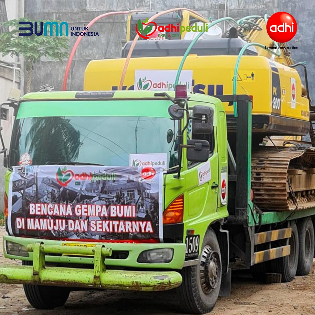 adhikaryaID's tweet photo. Duka mendalam masih dirasakan mengingat pada Jum'at (15/01) telah terjadi gempa berskala 6,2 SR di Mamuju dan Majene, Sulawesi Barat.
#GempaMamujuMajene
#ADHIPeduli
#ADHIKarya
#ADHISigapBencana https://t.co/MoljGqk2EP