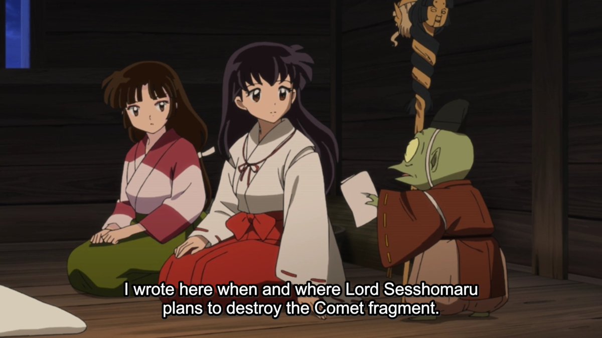 Jaken is essentially the godfather to those kids as you will see later on.  #YashaHime