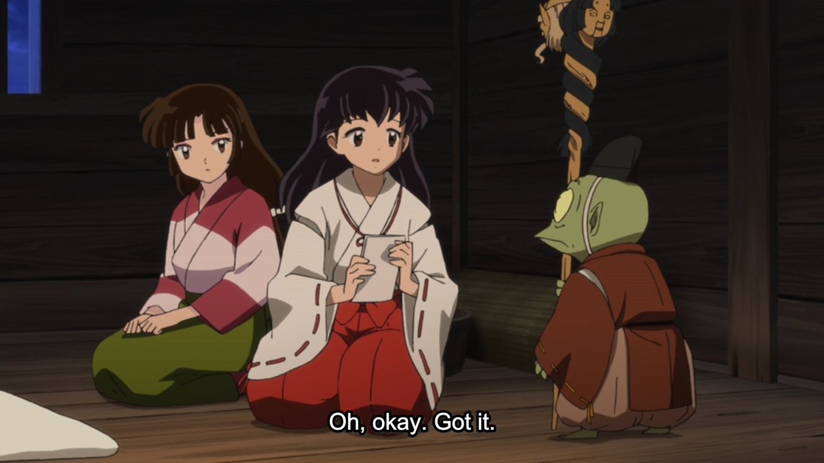 Jaken is essentially the godfather to those kids as you will see later on.  #YashaHime