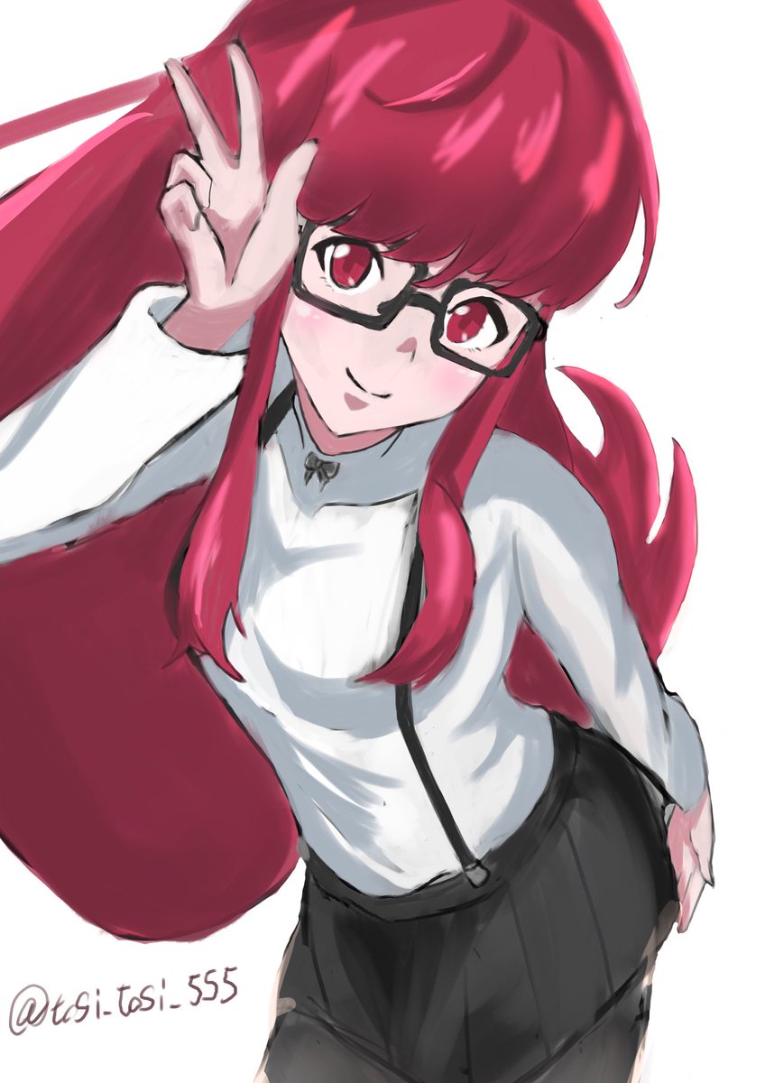 Tositosi 厚塗り挑戦してみました イラスト初心者 イラスト練習 3か月でさいとうなおきを倒す P5 P5royal 芳澤かすみ 芳澤すみれ Tositosi 厚塗り挑戦してみました イラスト初心者 イラスト練習 3か月でさいとうなおきを倒す P5 P5royal 芳澤かすみ 芳澤すみれ