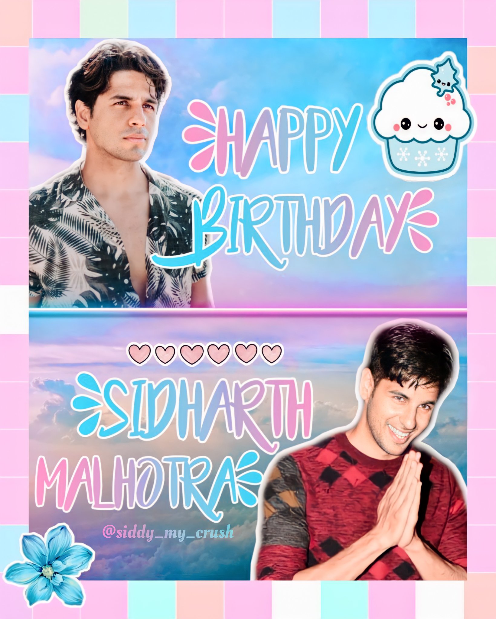 HAPPY BIRTHDAY SIDHARTH MALHOTRA! ALL I EVER WANT FOR YOU IS TO BE THE HAPPIEST! WOLF DOWN YOUR CAKES!  