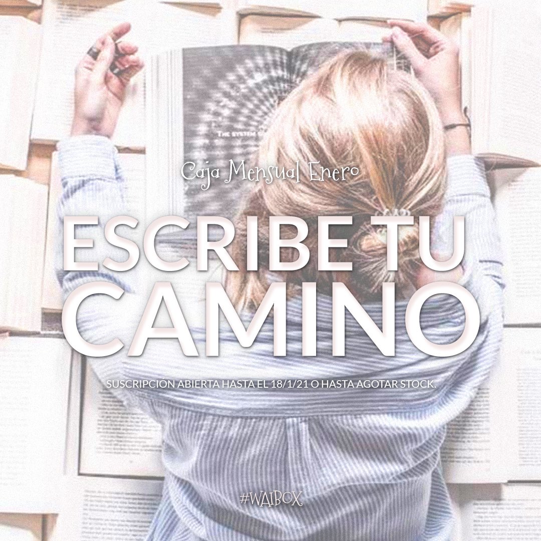 WeareinfiniteAR's tweet photo. Últimos días para suscribirte a nuestra Caja Mensual de Enero 💜
•
👉🏻 https://t.co/T9vjpTjyAF ✨
•
#cajaliteraria #waibox #suscripcionliteraria https://t.co/9TDcJD47bw