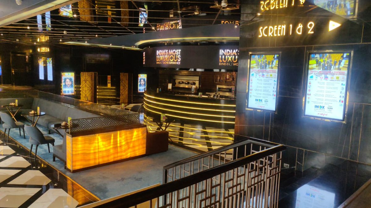 Satishg77373971's tweet photo. We have been waiting for @INOXMovies #INOXINSIGNIA at #ardeemall at #Gurugram to open. 
It was worth waiting, went to see #Master and what a great experience that we all had.
Courteous staff and luxurious experience.... 👍.Ravinder keep up d Good Job.will come back for sure. https://t.co/12TiofFBRX