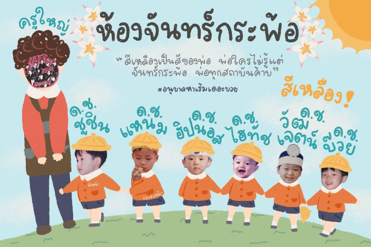 🔅 อนุบาล 1 ห้องจันทร์กระพ้อ 🟡 #อนุบาลหาเร้มเดอะบวย