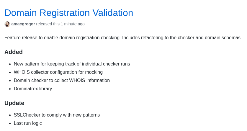 getsiteguardian's tweet photo. 1.5.0-beta released: Enabling domain registration monitoring; dashboard enhancements coming next. https://t.co/458EyQ26FM