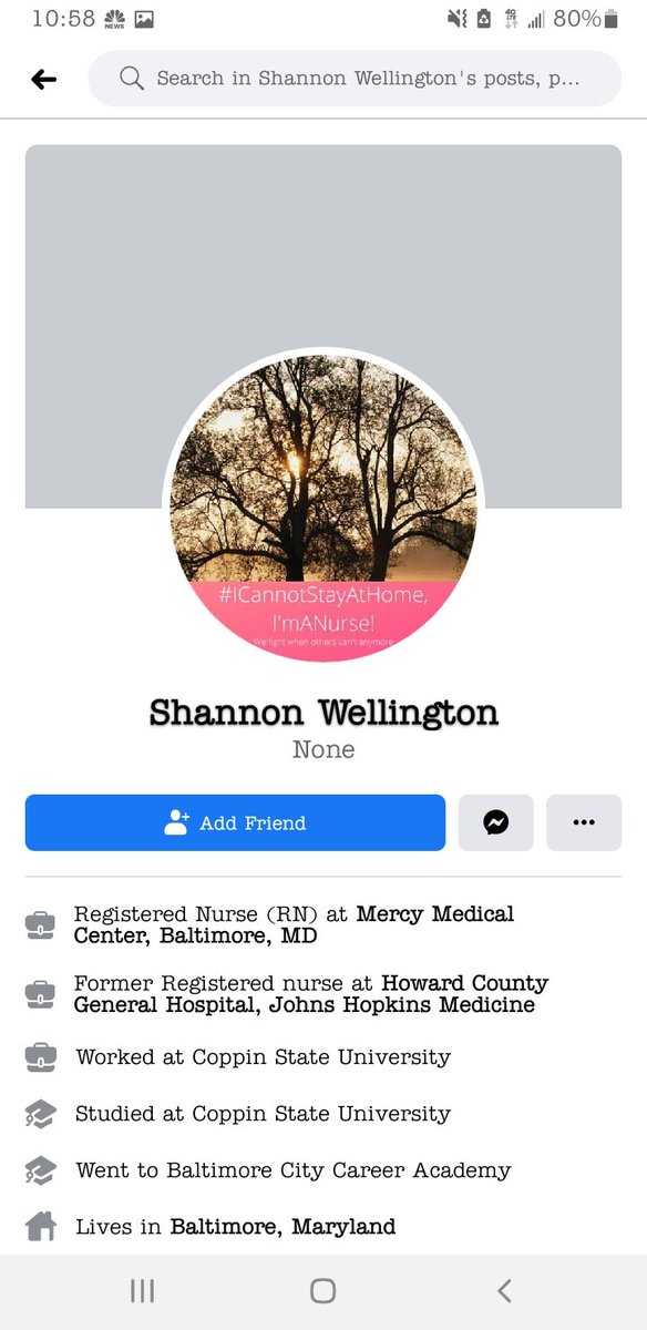 HeySweetPeaSims's tweet photo. @MdMercyBalt this is unacceptable behavior and should not be tolerated. Nursing staff should value life of all demographics. #BlackLivesMatter https://t.co/m3falsy5GY
