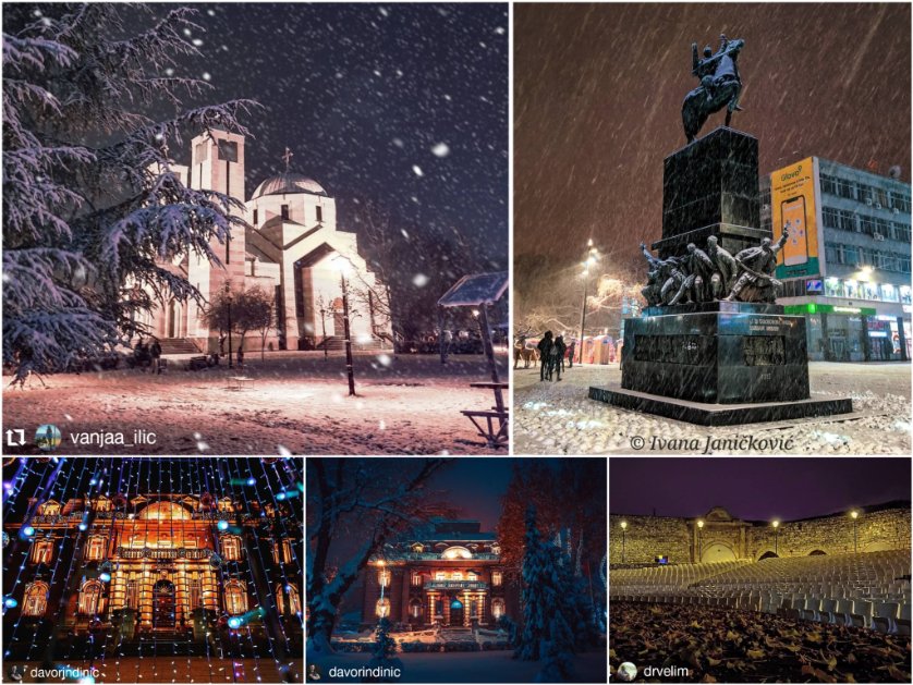 Niš noću, ovih dana.  #niš
.
#nis #wheretoserbia #naissus #nisava #gradnis #srbija🇷🇸 #сербия #србија #visitnis