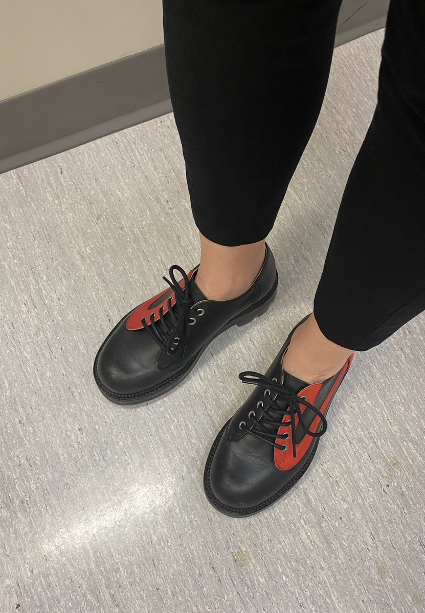 What was my biggest question?Not “should I get it?”Clearly, it was “which Fluevogs do I wear?”I chose the Satan-proof soles as I kick COVID19 in the ass