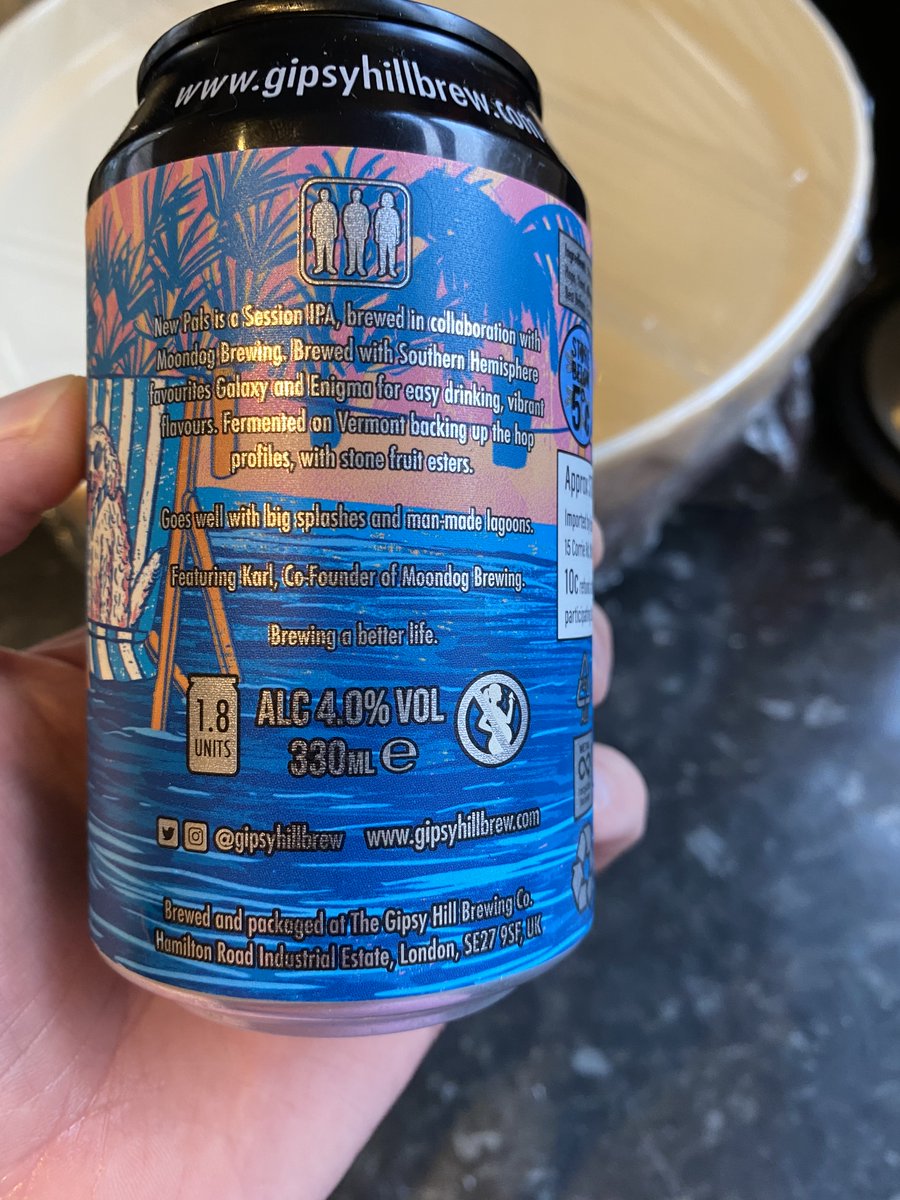 tomsinger's tweet photo. @Beer52HQ please tell me that you got this @GipsyHillBrew beer direct from them and it hasn’t been exported to Australia and then shipped back to the UK. https://t.co/AW83jtMGqU