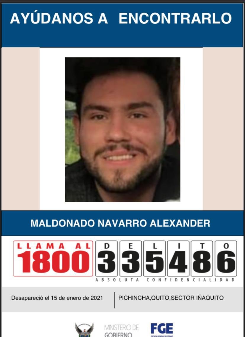 freire_molina's tweet photo. Es el primo de un querido amigo. Favor RT para difundir esta búsqueda.  Confiamos en la eficiencia de ⁦@PoliciaEcuador⁩ https://t.co/V6OX8vTdL2