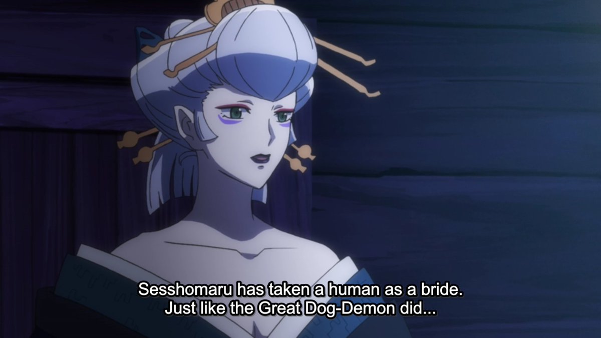 I can now see why Viz went with casting Crispin Freeman as Kirinmaru in the dubbed version of this series. He was made for roles like this.  #YashaHime