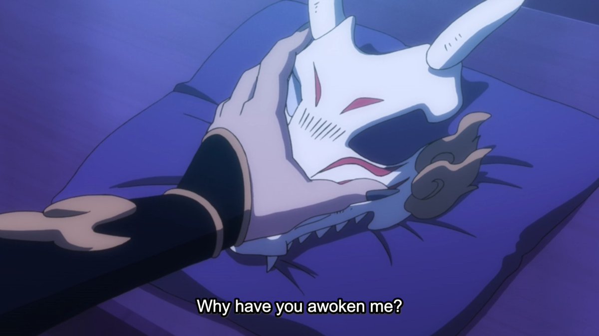 I can now see why Viz went with casting Crispin Freeman as Kirinmaru in the dubbed version of this series. He was made for roles like this.  #YashaHime