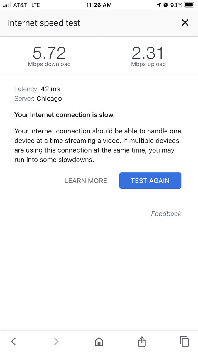 ⁦<a href="/ATT/">AT&T</a>⁩ #awful our connection is terrible very often. #help
