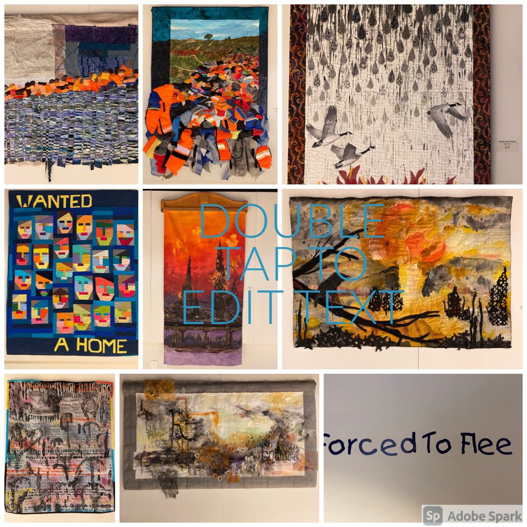 theMACC2's tweet photo. Don’t miss this amazing exhibit of fiber arts at the MACC. Open 11-4 today. Next week is the last week for this exhibit https://t.co/5h7QIFSFRX